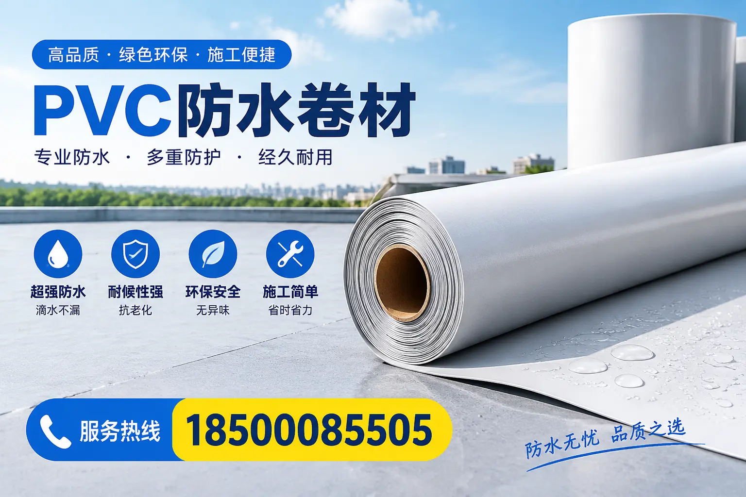 选用PVC防水卷材时需要避开的常见误区,特别是在西宁